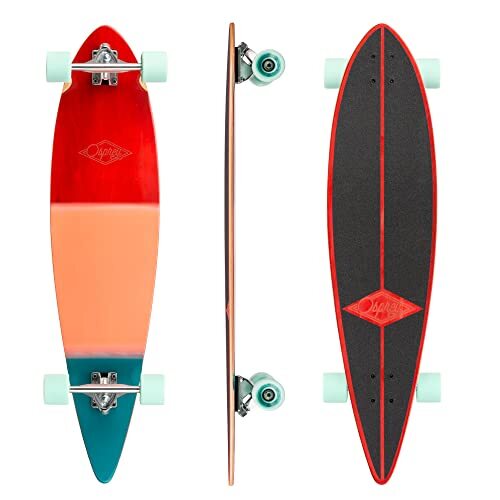 Osprey Unisex Pintail Longboard – meerdere stijlen eenheidsmaat hout graad