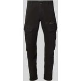 PME Legend Nordrop relaxed fit cargo pants zwart