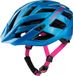 Alpina Panoma 3.0, True Blue-Pink Gloss, 56-59 cm, Optimaal Geventileerde Toerfietshelm met Optioneel LED-licht voor Volwassenen