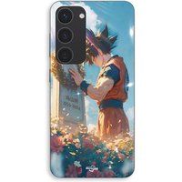 Maniacase Coque Pour Samsung Galaxy S23 Akira Toriyama Son Goku Tombe