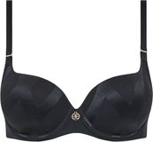 Chantelle Glaze T-shirt BH met beugel en voorgevormde cups - Zwart - 75B