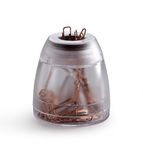 Durable 1709051400 Paperclip Dispenser Trend, transparant