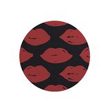 Questo Casa Ronde Digitally Printed Mouse Pad, Non-Slip Base, for Office and Home, Diameter: 22 cm