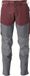 Mascot Customized Werkbroek met kniezakken bordeaux/steengrijs C52