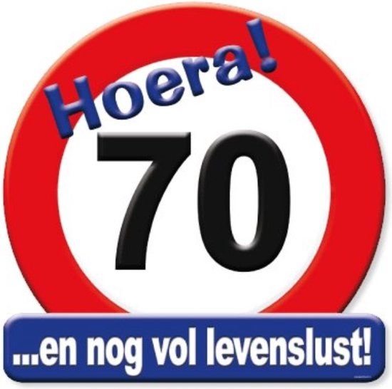 Paper dreams Paperdreams Huldeschild - 70 Jaar