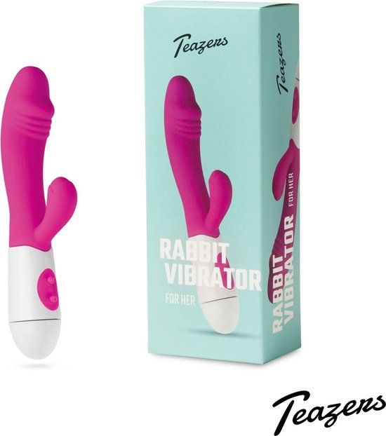 Teazers Tarzan Rabbit Vibrator - Roze