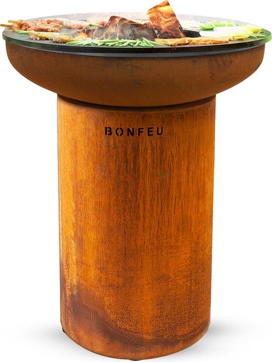 BonFeu BonBiza Corten Houtskoolbarbecue