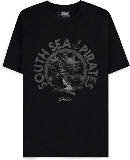 World Of Warcraft - South Sea Pirates Heren T-shirt - M - Zwart