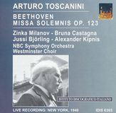 Westminster Istituto Discografico Italiano: Beethoven: Missa Solemnis, Op. 123
