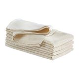 Laura Ashley Arabesque luxe glanzende stoffen tafelkleed servetten voor formeel dineren, vakantie, bruiloft of feest, set van 6 servetten, goud