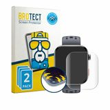 BROTECT - Screenprotector voor Haylou Watch Hyper - Folie Beschermfolie transparant volledig dekking - 2 Stuks