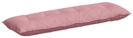 vidaXL Rugkussen Roze 160 x 50 cm Corduroy stof