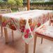 PETTI Artigiani Italiani - Tafelkleed voor Pasen, vuilafstotend, rechthoekig, voor Pasen, keuken, design Pink Bunnys X6-zits (140 x 180 cm), 100% Made in Italy