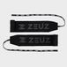 ZEUZ 2 Stuks Lichtgewicht Polsband voor Fitness & CrossFit - Wrist wraps – Krachttraining – Polsbrace – Zwart & Wit
