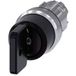 Siemens 3SU10504HM010AA0 3SU1050-4HM01-0AA0 Interrupteur à clé 2 x 45 ° IP66, IP67, IP69/IP69K 1 pièce