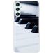 Samsung Bedrukt siliconen hoesje compatibel met Galaxy A24 4G Piano
