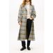 Tommy Hilfiger Light Wool Check Relaxed Coat Houndstooth Flannel/safari Can Maat: 36 | Trenchcoats Outlet | Dames | Blauw