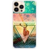 Apple Bedrukt siliconen hoesje compatibel met iPhone 13 Pro Max Cerf swag