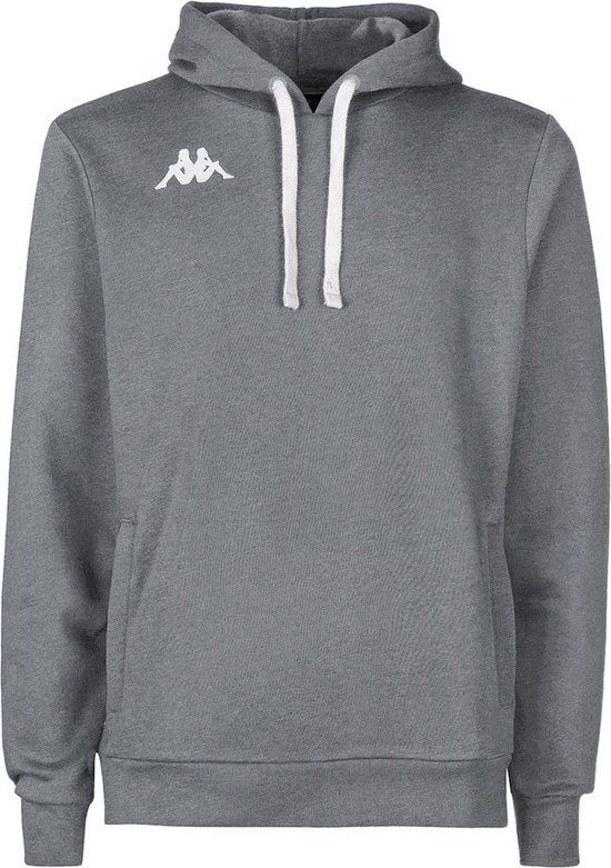 Kappa Bali Sweatshirt with Hood - Grey Melange - Men - Size M
