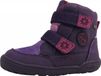Lurchi chaussures enfant fille bottes velcro barefoot violet loisir