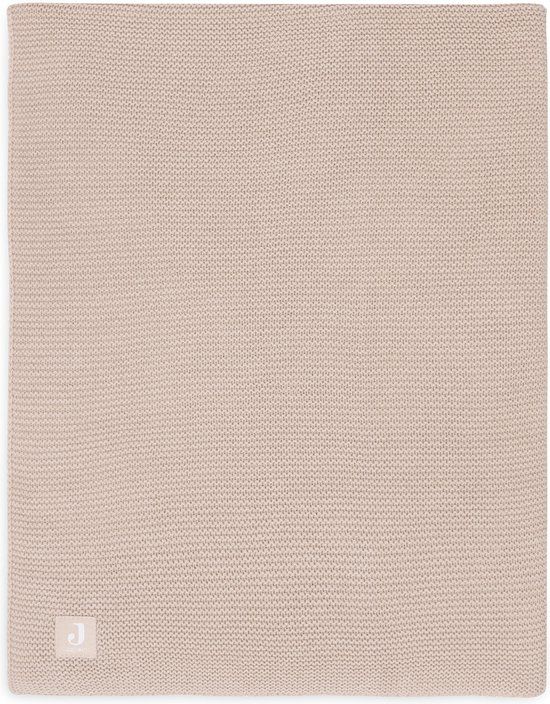 Jollein Deken Wieg 75x100cm Basic Knit Wild Rose
