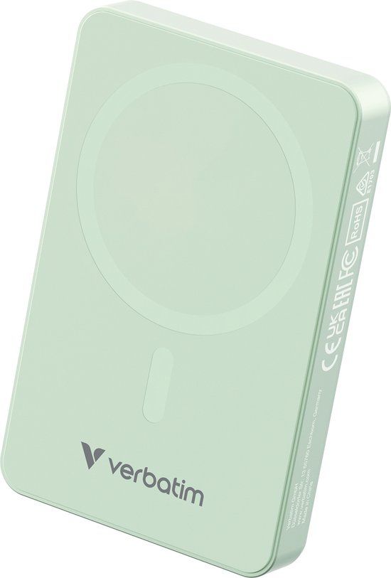 Verbatim Charge 'n' Go Essentials Powerbank 10000 mAh USB PD 3.0, QC 3.0, Adaptive Fast Charge USB-C Groen