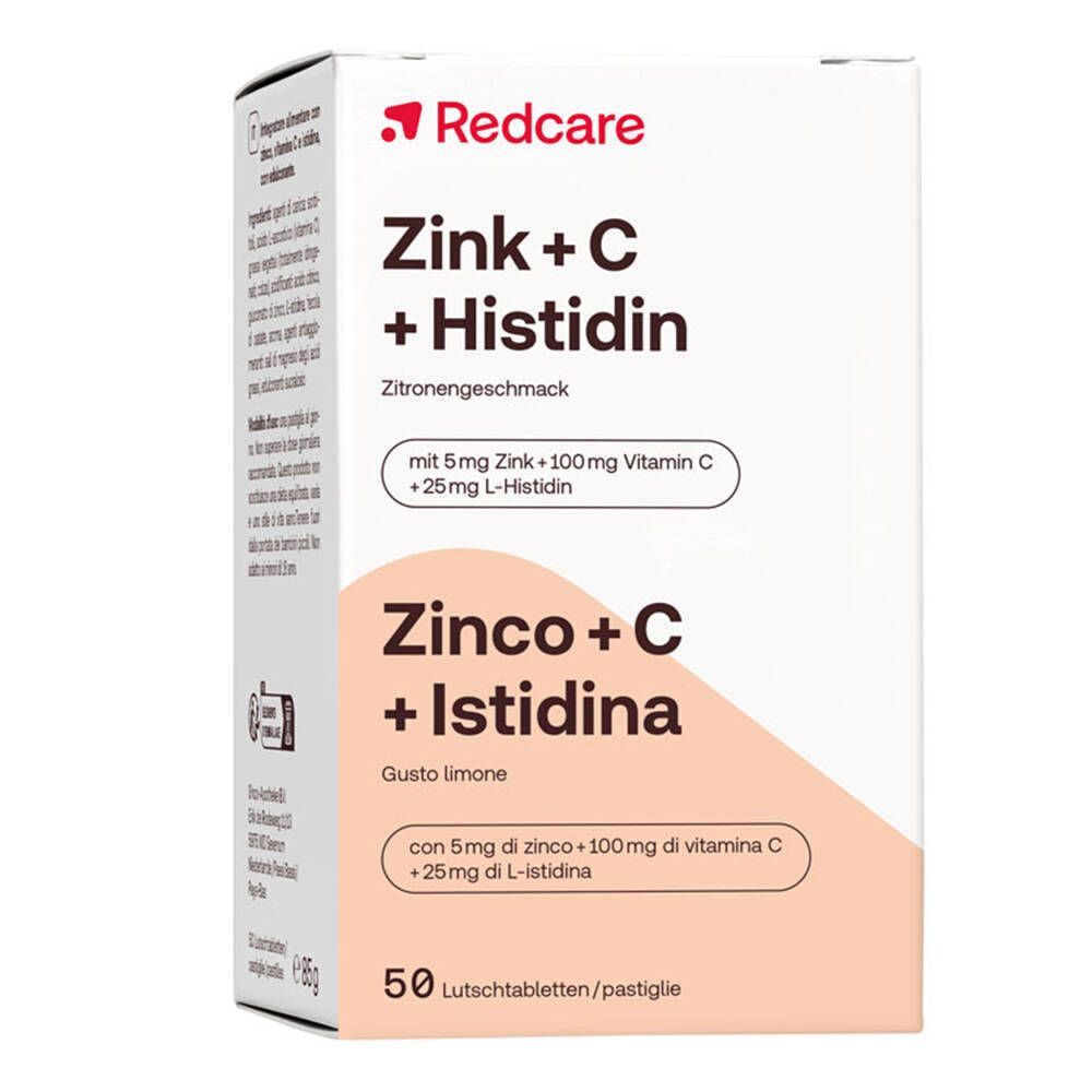 Redcare Redcare Zink + C + Histidine