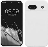 kwmobile hoesje geschikt voor Google Pixel 8a - Hoesje voor smartphone - Precisie camera uitsnede - In mat blanc