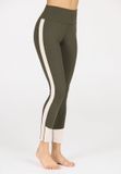 Athlecia Tights Aspasia Vrouwen Khaki Maat 38