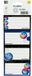 Smileyworld Zelfklevende schooletiketten - set van 16 stuks