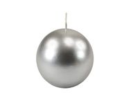 CERIA DI GIORGIO risthø kaarsen bal, was, zilver, 6 x 6 x 6 cm, 6 stuks