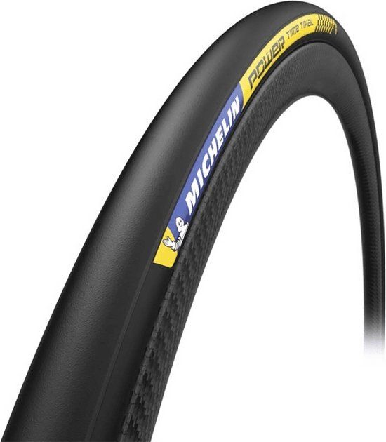 Michelin Power Time Trial Racing Line 700c X 25 Racefietsband Zwart