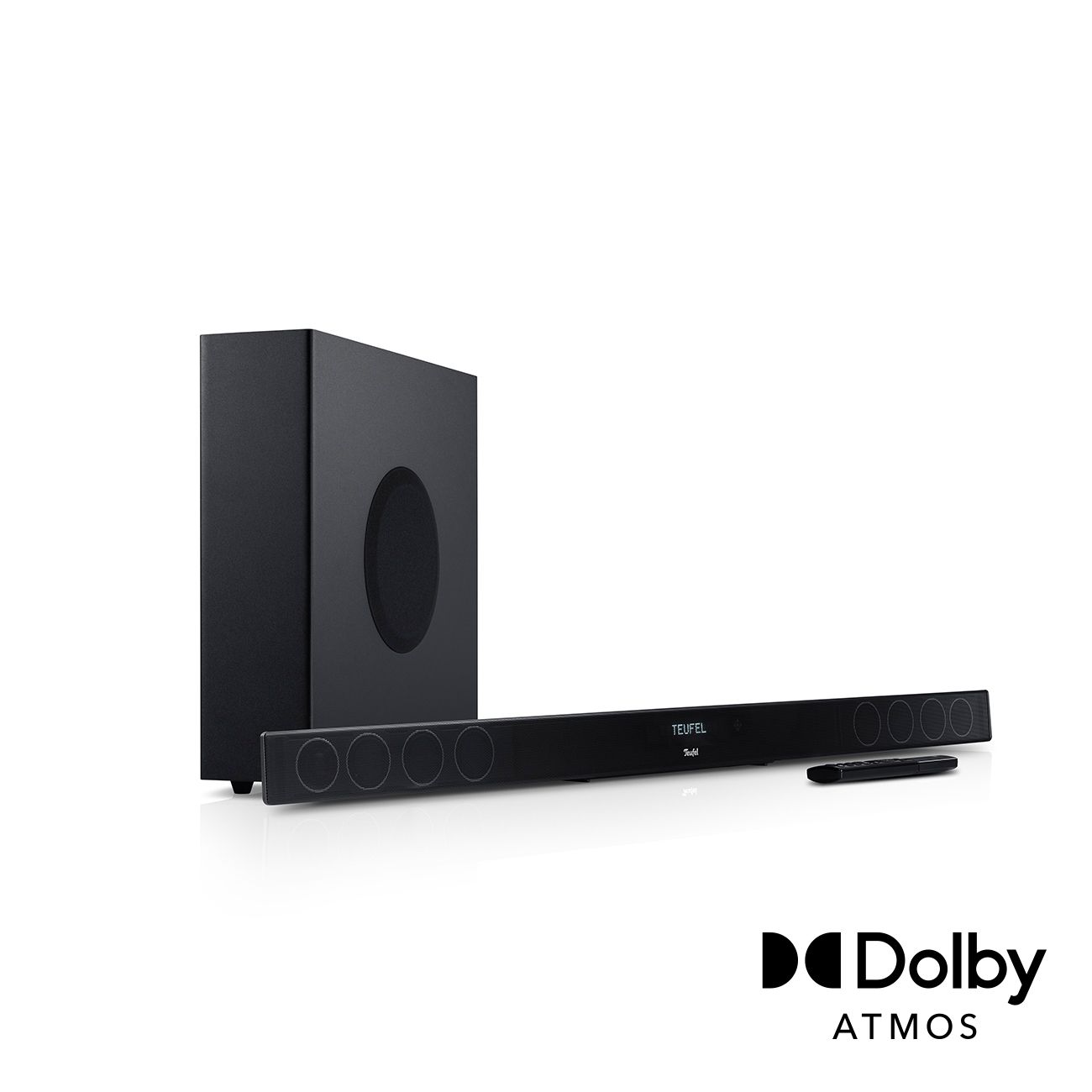 Teufel CINEBAR 11 voor Dolby Atmos 2.1-Set - Soundbar met draadloze subwoofer - Bluetooth met aptX - Zwart
