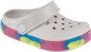 Crocs Off Court Glitter Band Clog T 209717-1FS Kinderen Wit Maat 27/28