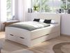 Lander Lit LANDER 180x200 cm cachemire avec tiroirs