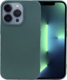 ShieldCase telefoonhoesje geschikt voor Apple iPhone 13 Pro silicone case - donkergroen