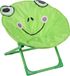 Merkloos Relaxdays Kindercampingstoel - opvouwbaar - zithoogte 20 cm - kikker