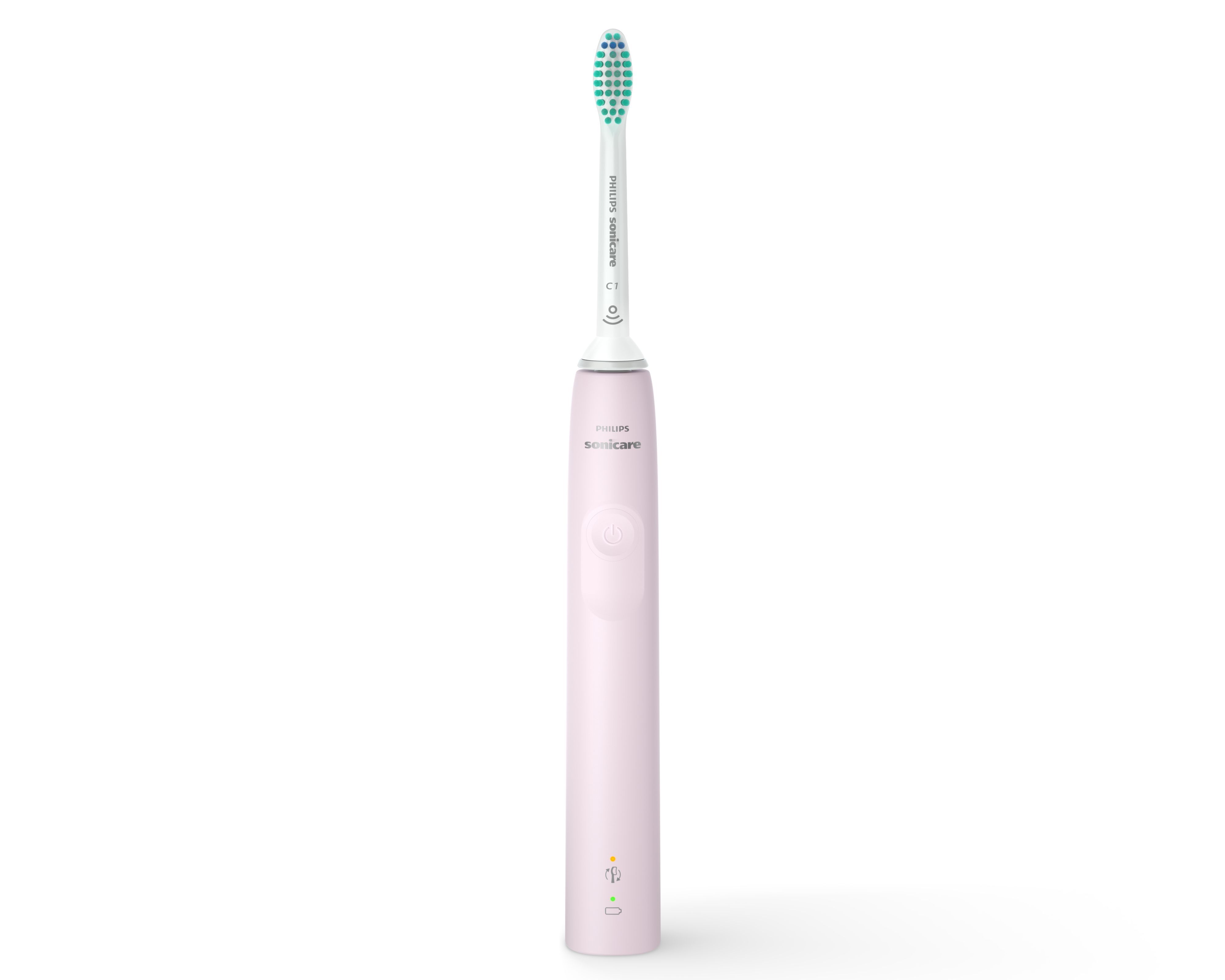 Philips Sonicare Series 3100 HX3675/15 - Elektrische Tandenborstel - Zwart/Roze - Duopack
