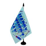 AZ FLAG Tafelvlag Fijne Vaderdag 21x14 cm Polyester 100D Plastic Voet