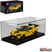 Mould King 27149, voiture de sport jaune, avec vitrine - Kit de construction (525 pièces)