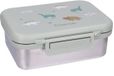 Kidzroom Small Talk Broodtrommel - RVS lunchbox enfants - Incl. divider - 1,8 litre - Vert