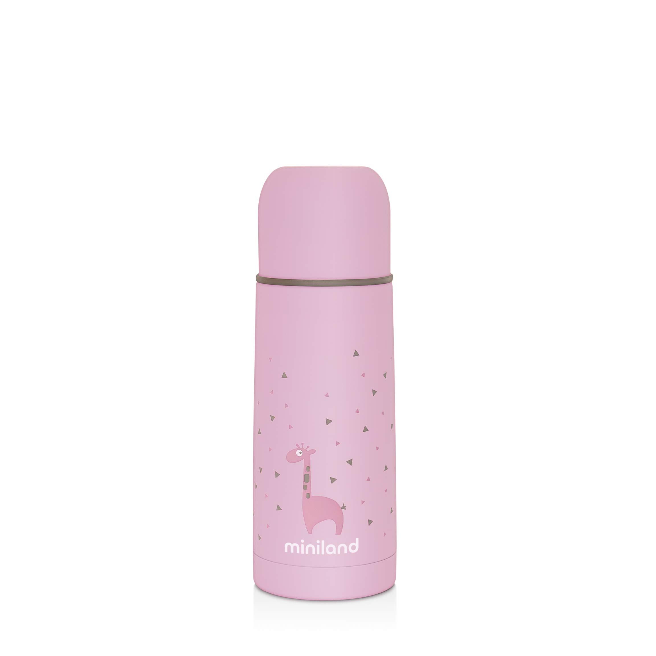 Miniland Silky food Thermo container pink 350ml