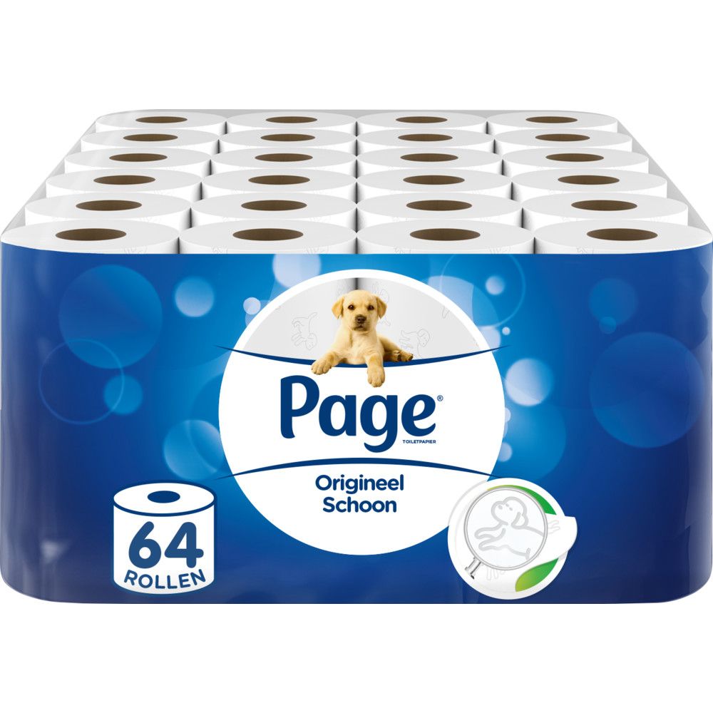 Page Toiletpapier Original - 32 rollen = 64 stuks