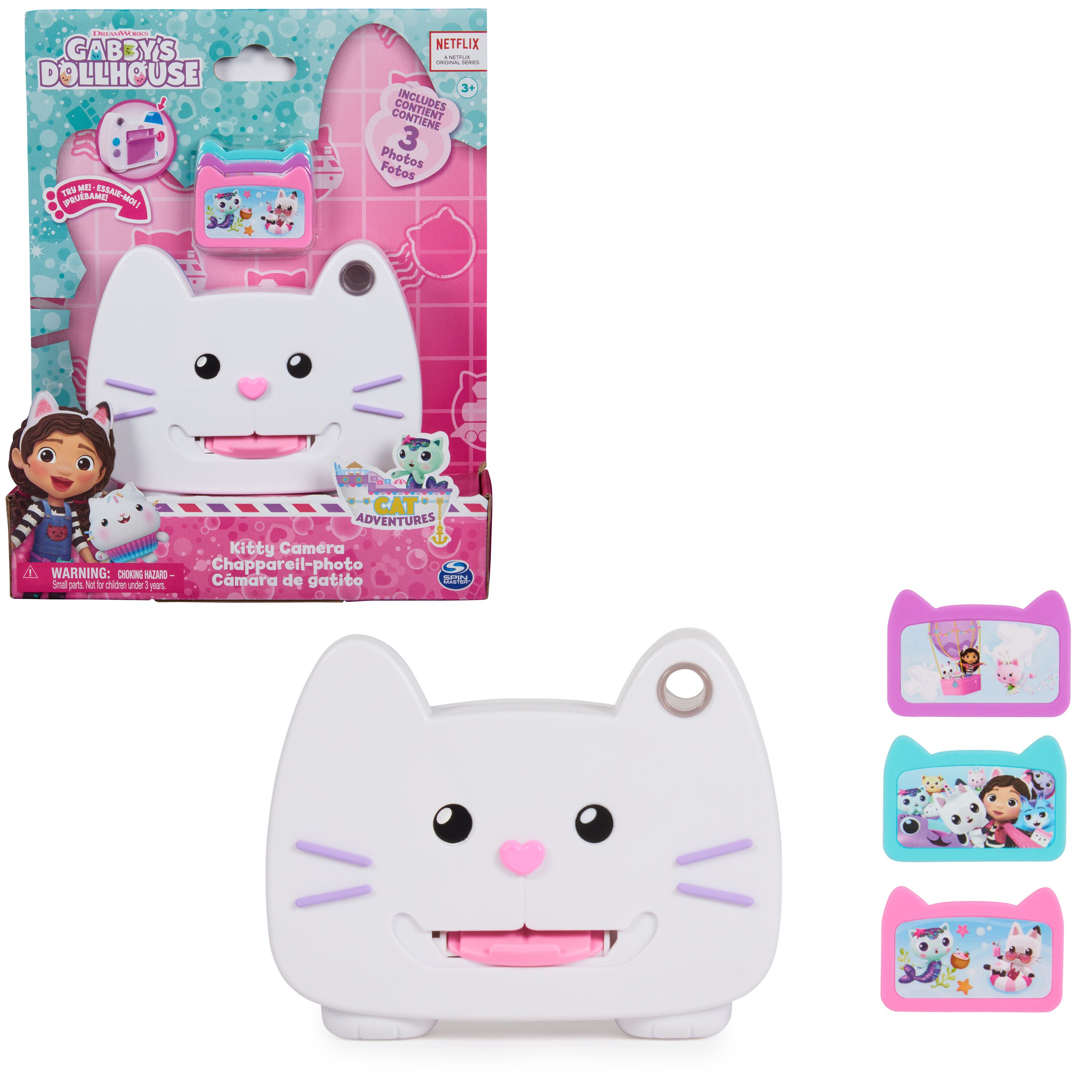 Gabby's Dollhouse Kitty Camera Playset - Multicolor