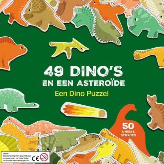 BIS Publishers 49 Dino's en een Asteroïde puzzel
