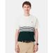 Lacoste T-shirt in jersey met strepen en colorblock