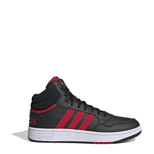 adidas adidas Originals Hoops 3.0 Mid sneakers zwart/rood/wit