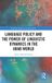 Language Routledge Studies in Sociolinguistics: Language Policy and the Power of Linguistic Dynamics in the Arab World - Hardcover