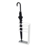 Yamazaki 7932 LAYER Umbrella Stand, white, Steel, 23 x 10.5 x 45 cm