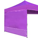 ABCCANOPY Zonnescherm in meer dan 15 kleuren, voor partytenten van 304 x 304 cm met rechte poten, zijwand (1 paneel) met spanbanden